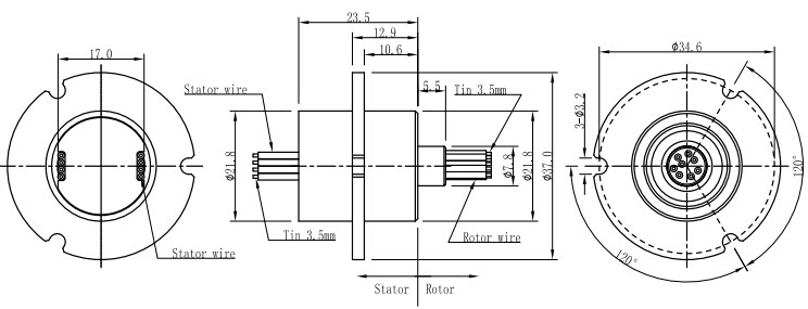 IP66帽式滑環(huán) IP66帽式滑環(huán)
